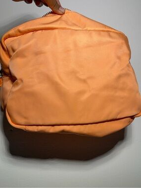 Peach Orange Nylon Cosmetic Pouch - Stoney Clover